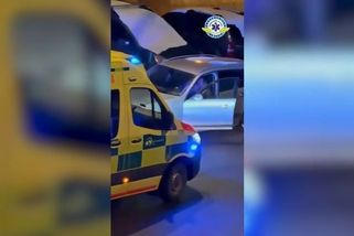 Přihlaste se. Policie vyzývá řidiče BMW, který na Nový rok v Ostravě blokoval houkající sanitku - Novinky